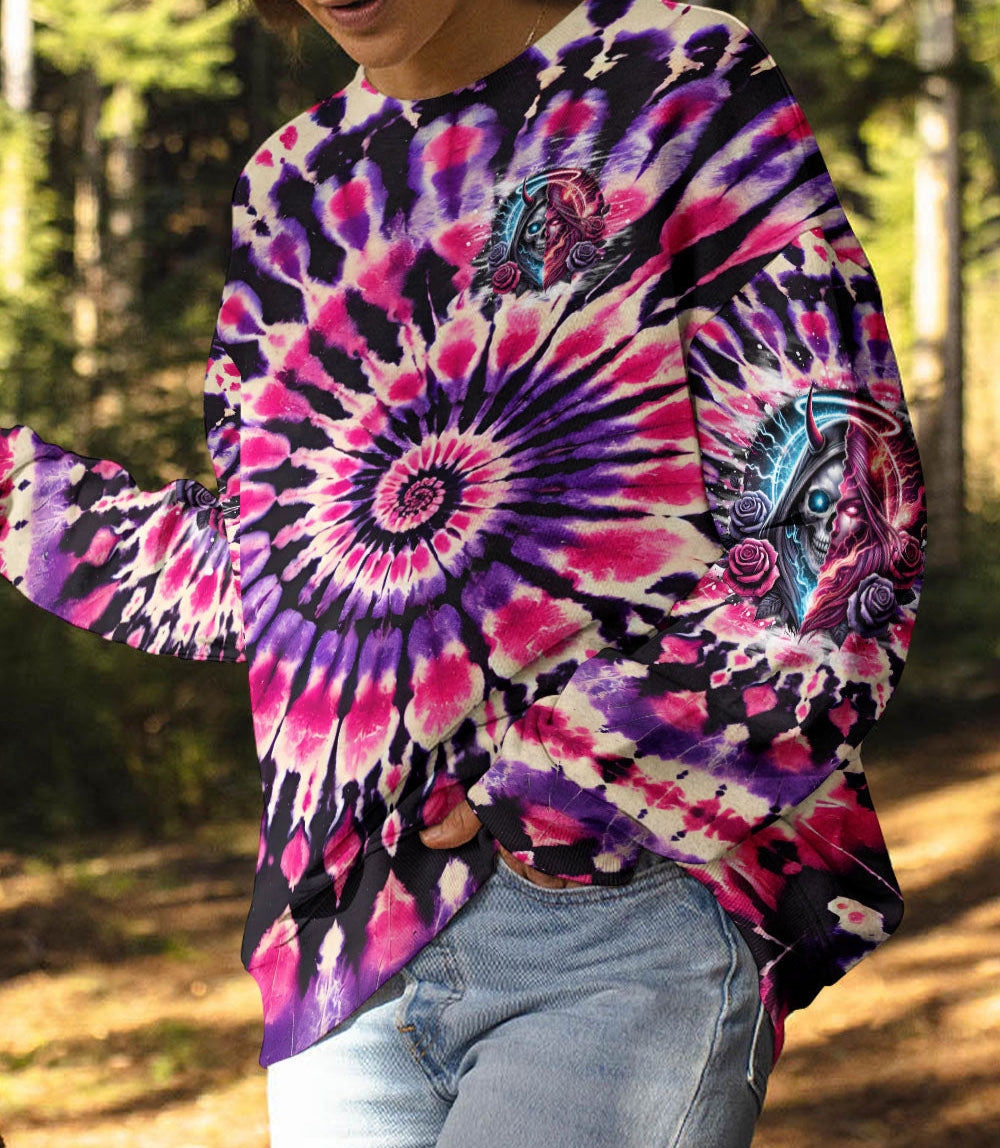 THE GOOD GIRL IN ME TIE DYE ALL OVER PRINT - TYQY0403253