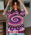 THE GOOD GIRL IN ME TIE DYE ALL OVER PRINT - TYQY0403253