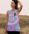 SHHH NO ONE CARES TIE DYE ALL OVER PRINT - TYQY0703252