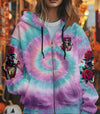 SHHH NO ONE CARES TIE DYE ALL OVER PRINT - TYQY0703252