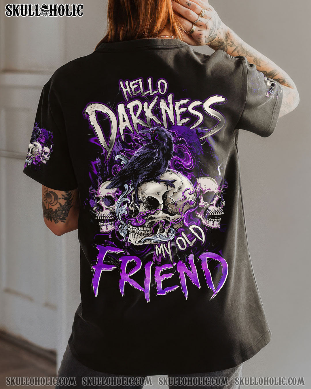 HELLO DARKNESS MY OLD FRIEND ALL OVER PRINT - TYQY0903253