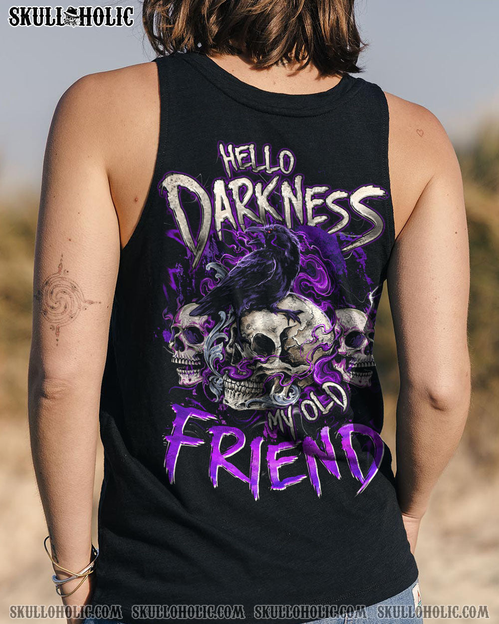 HELLO DARKNESS MY OLD FRIEND ALL OVER PRINT - TYQY0903253