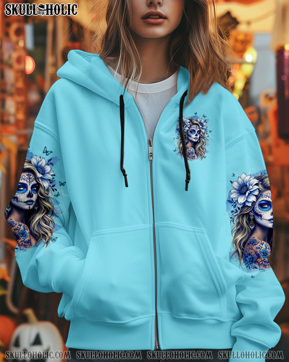 I AM ENOUGH SKULL ALL OVER PRINT - TYQY1004251