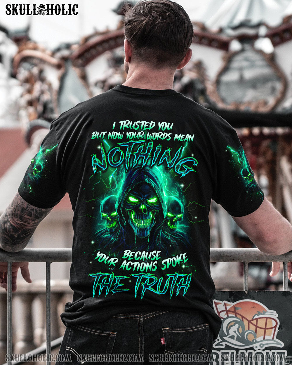 YOUR ACTIONS SPOKE THE TRUTH ALL OVER PRINT - TYQY1711231