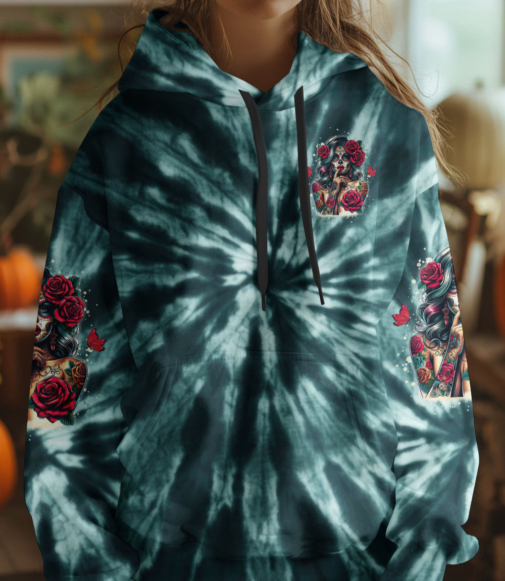 DON'T TRY TO FIGURE ME OUT TIE DYE ALL OVER PRINT - TYTD0703253