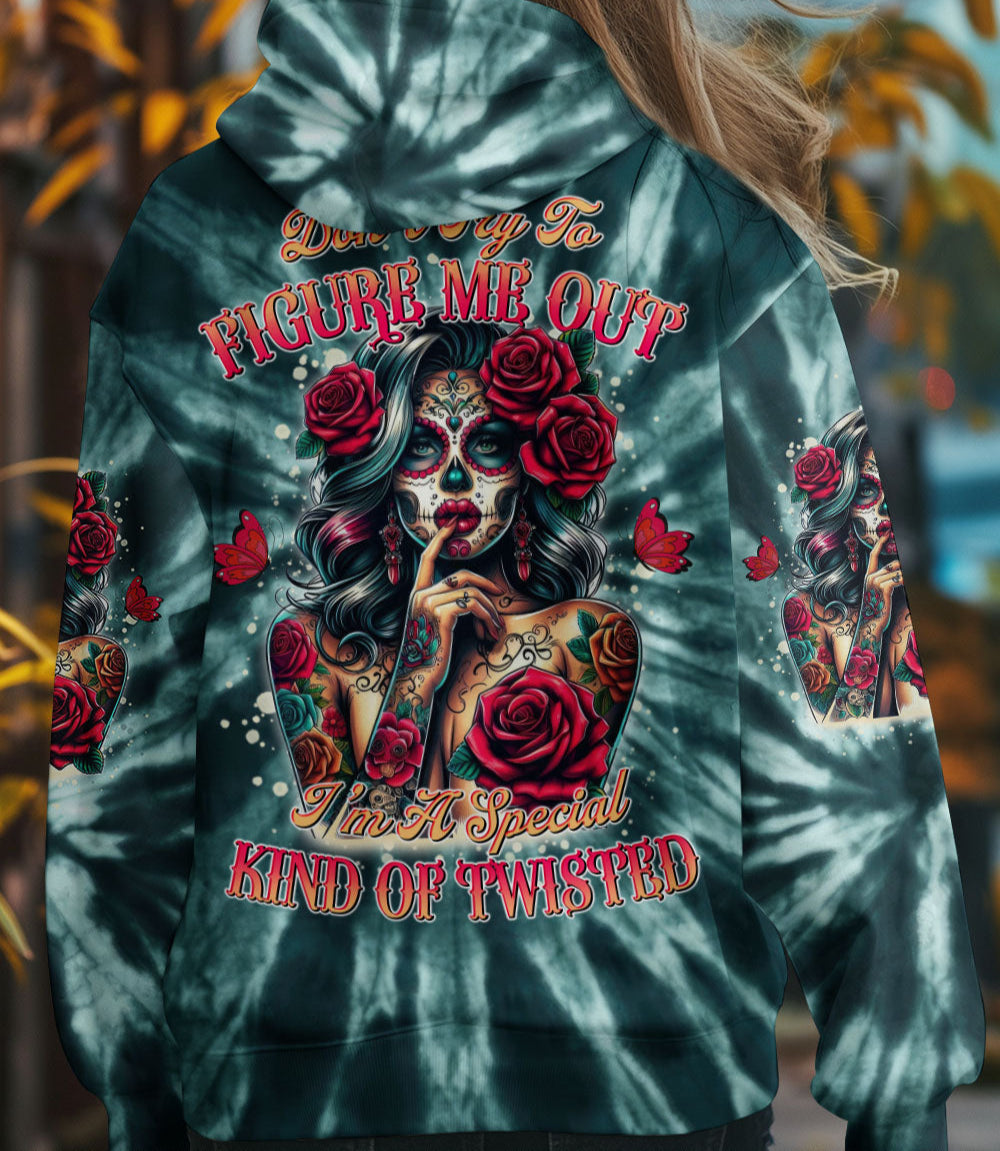 DON'T TRY TO FIGURE ME OUT TIE DYE ALL OVER PRINT - TYTD0703253