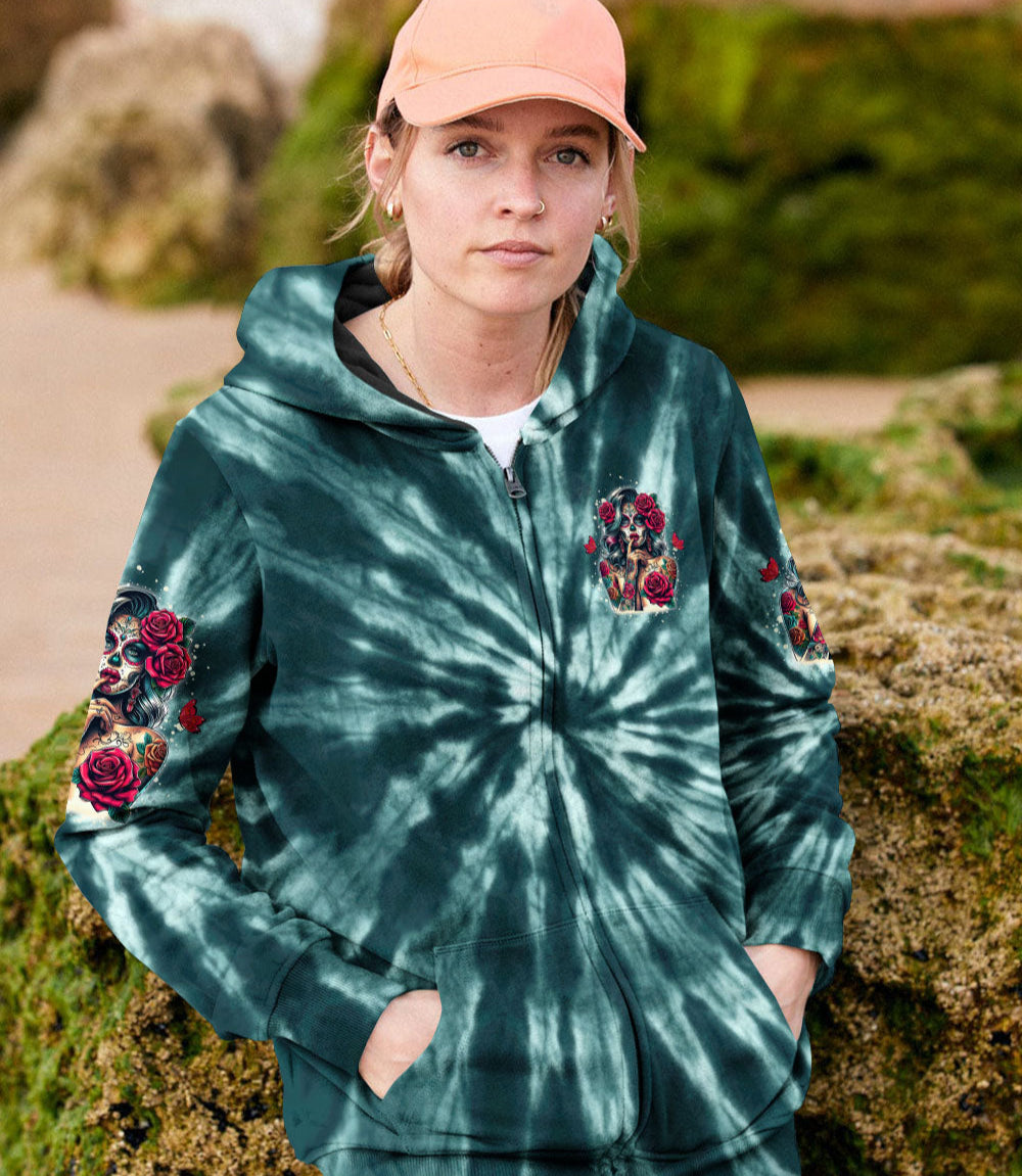 DON'T TRY TO FIGURE ME OUT TIE DYE ALL OVER PRINT - TYTD0703253