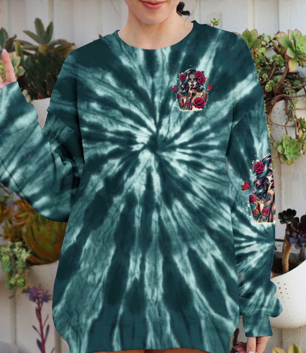 DON'T TRY TO FIGURE ME OUT TIE DYE ALL OVER PRINT - TYTD0703253