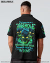 MY WORK HERE IS DONE SKULL ALL OVER PRINT - TYTD0812231