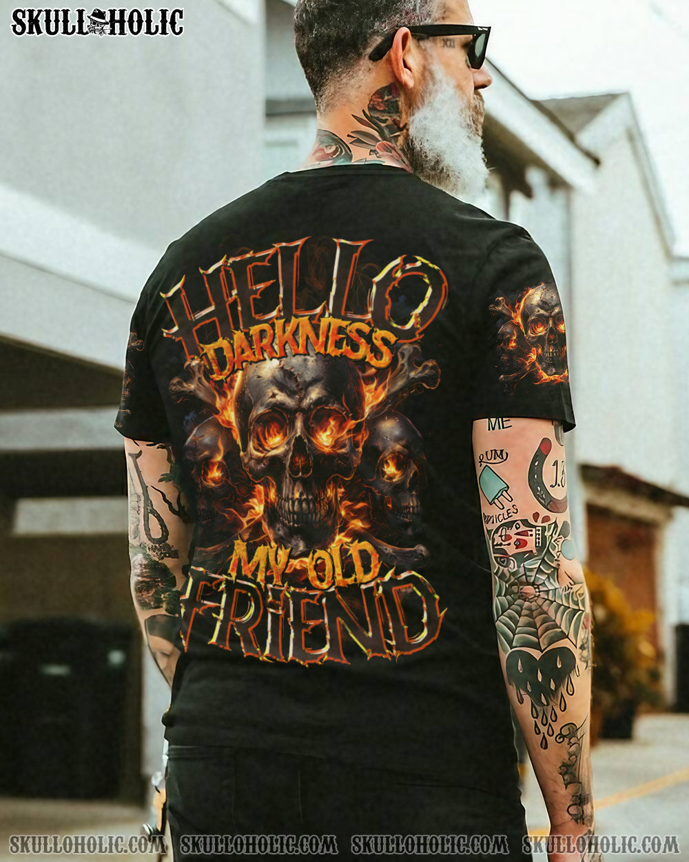 HELLO DARKNESS MY OLD FRIEND ALL OVER PRINT - TYTD1104244