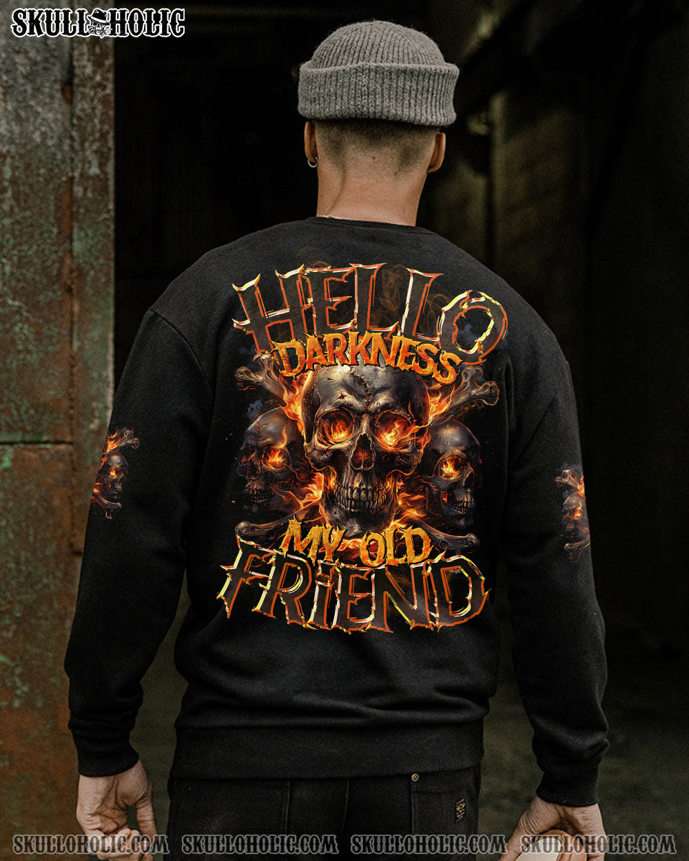 HELLO DARKNESS MY OLD FRIEND ALL OVER PRINT - TYTD1104244