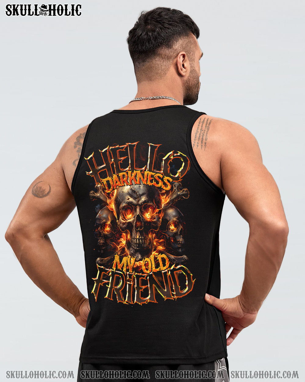 HELLO DARKNESS MY OLD FRIEND ALL OVER PRINT - TYTD1104244