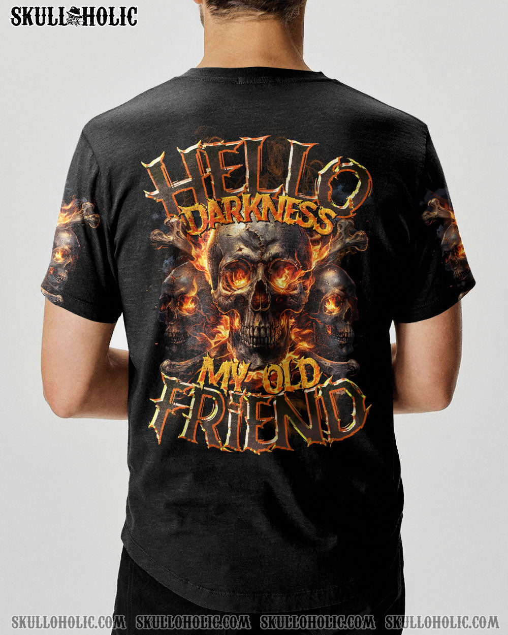 HELLO DARKNESS MY OLD FRIEND ALL OVER PRINT - TYTD1104244