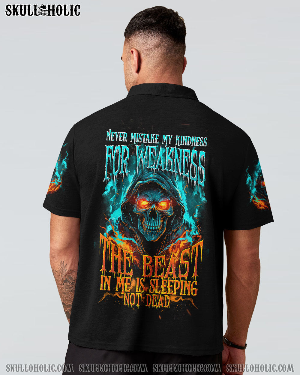 THE BEAST IN ME IS SLEEPING ALL OVER PRINT - TYTD1110234