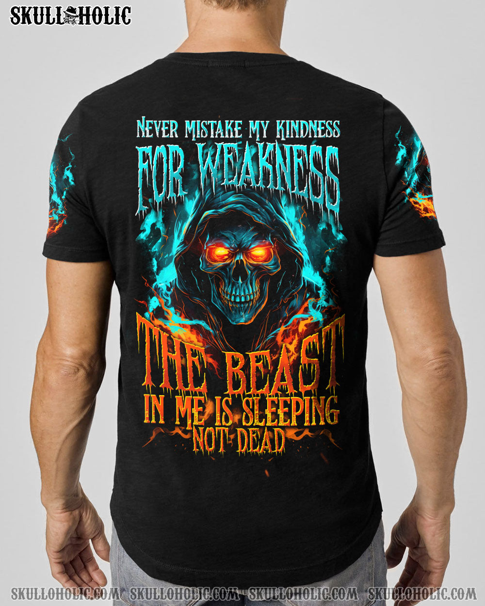 THE BEAST IN ME IS SLEEPING ALL OVER PRINT - TYTD1110234