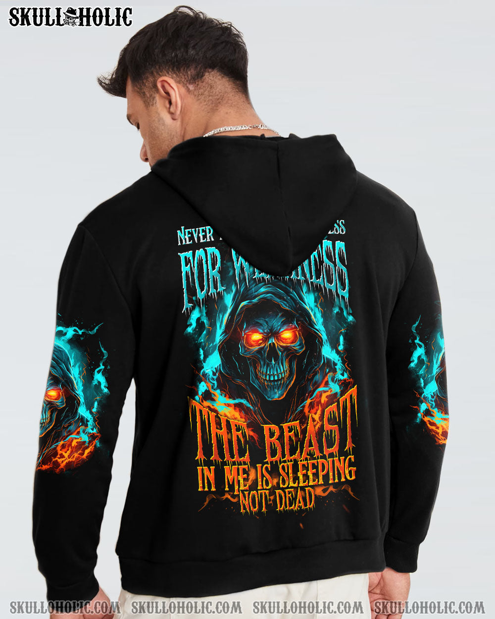 THE BEAST IN ME IS SLEEPING ALL OVER PRINT - TYTD1110234