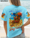 DON'T FORGET TO STAY SALTY SKULL ALL OVER PRINT - TYTD1404251