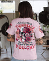 NOBODY IS WORTH YOUR TEARS SKULL ALL OVER PRINT - TYTD2403252