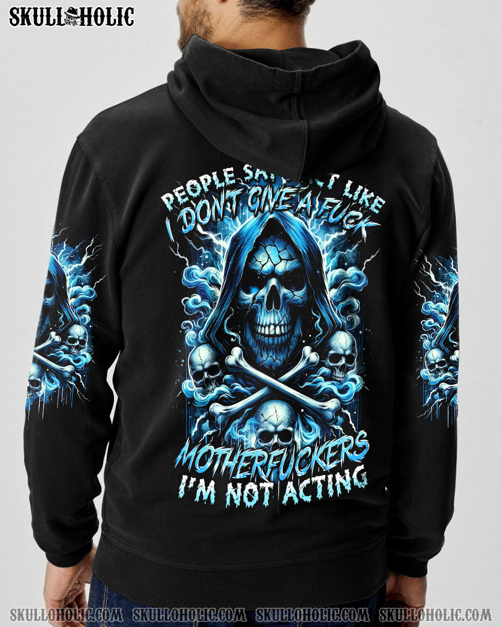 I'M NOT ACTING SKULL ALL OVER PRINT - TYTD2601242