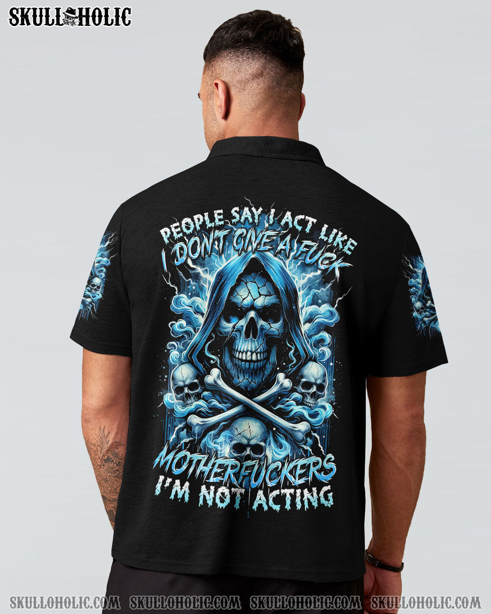 I'M NOT ACTING SKULL ALL OVER PRINT - TYTD2601242