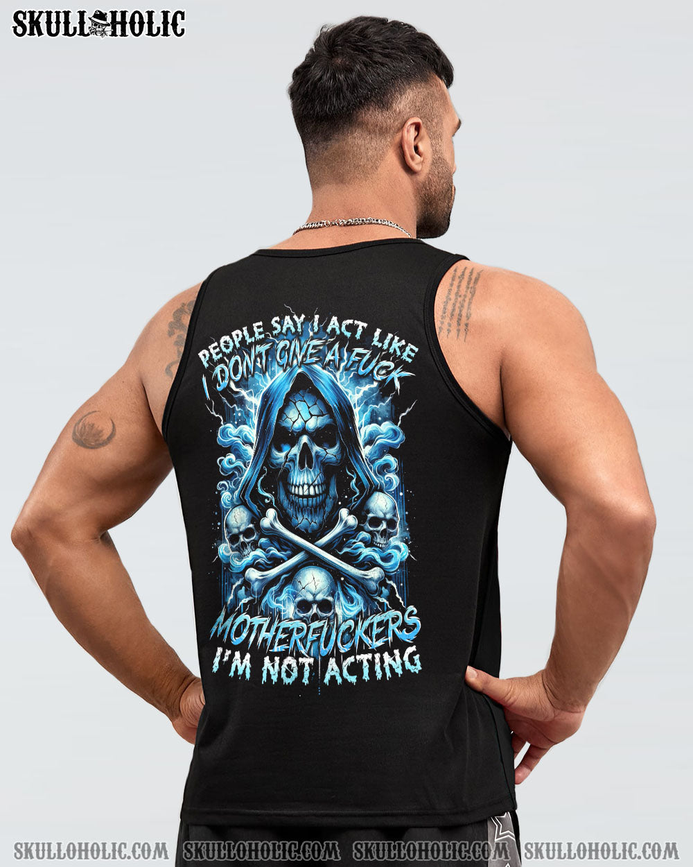 I'M NOT ACTING SKULL ALL OVER PRINT - TYTD2601242