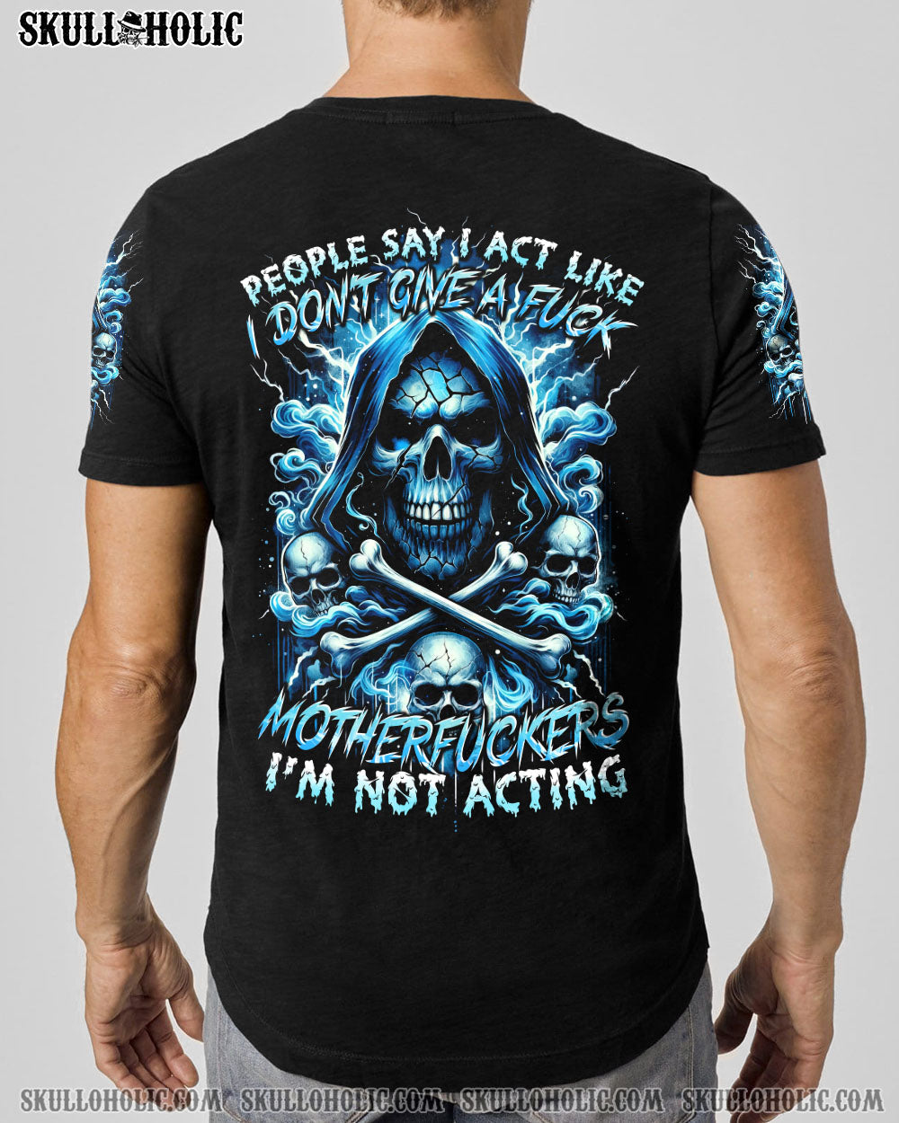 I'M NOT ACTING SKULL ALL OVER PRINT - TYTD2601242