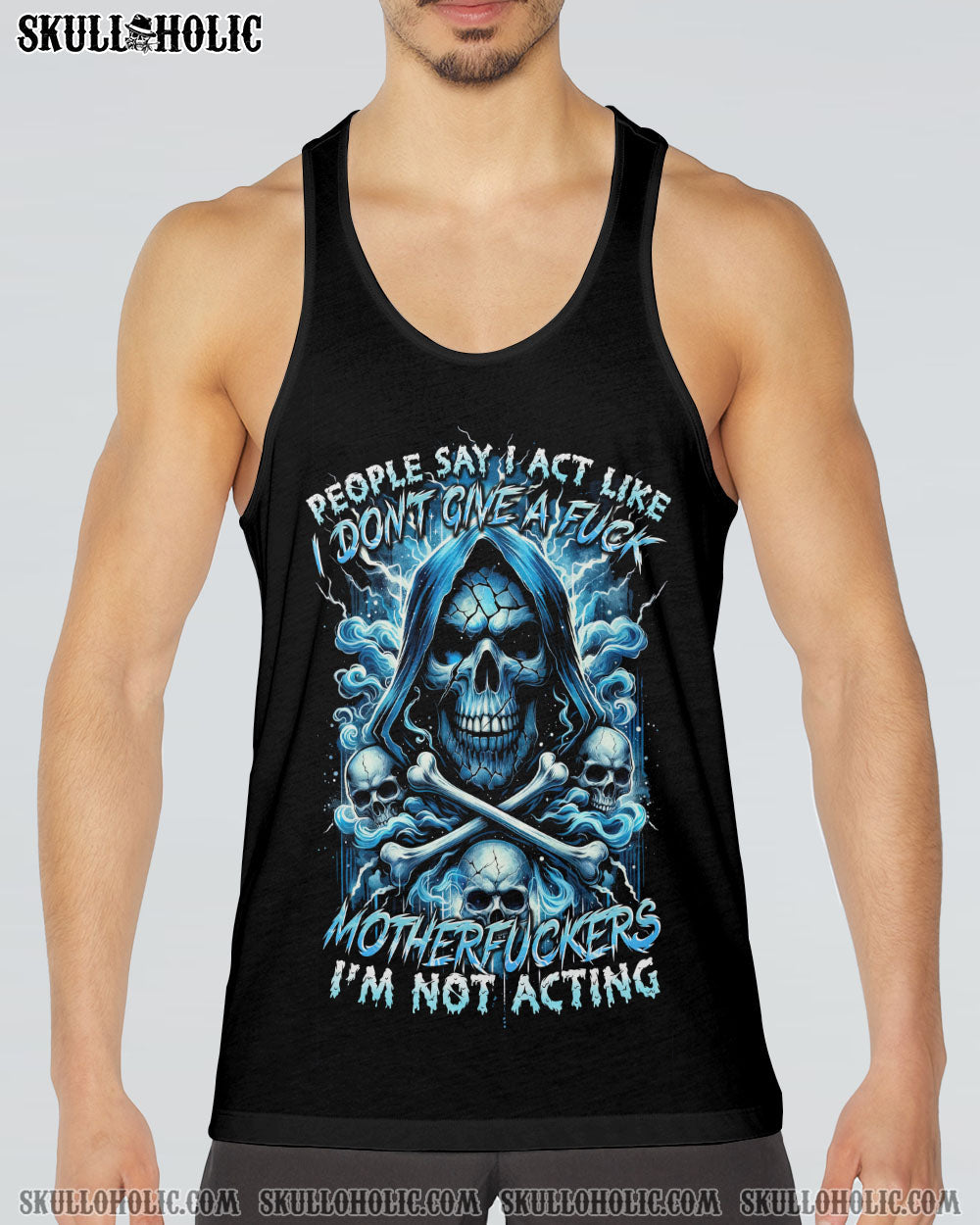 I'M NOT ACTING SKULL ALL OVER PRINT - TYTD2601242