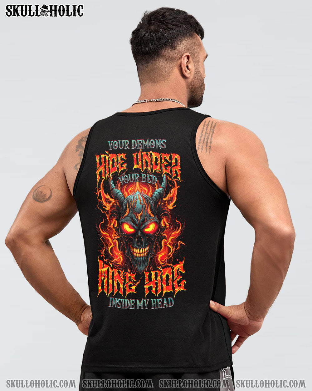 YOUR DEMONS HIDE UNDER YOUR BED ALL OVER PRINT - TYTM0304252