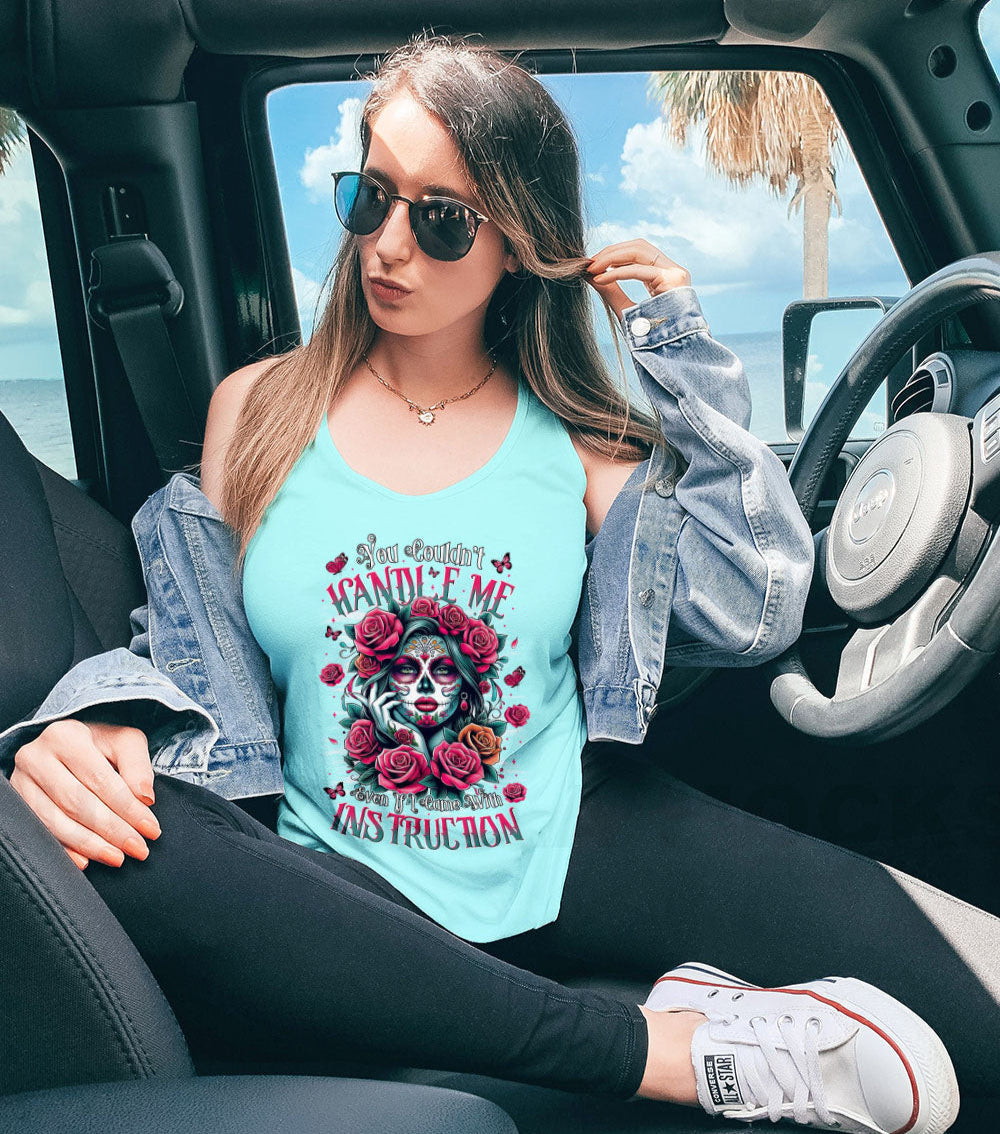 YOU COULDN'T HANDLE ME  SKULL TATTOO ALL OVER PRINT - TYTM0603251