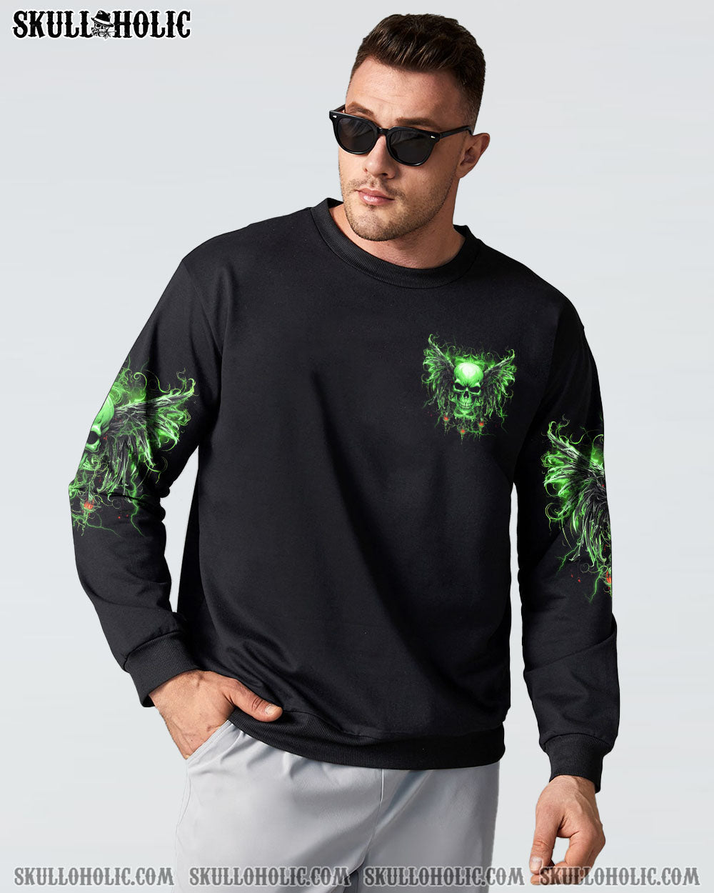 I AM CRAZY SKULL ALL OVER PRINT - TYTM2209233