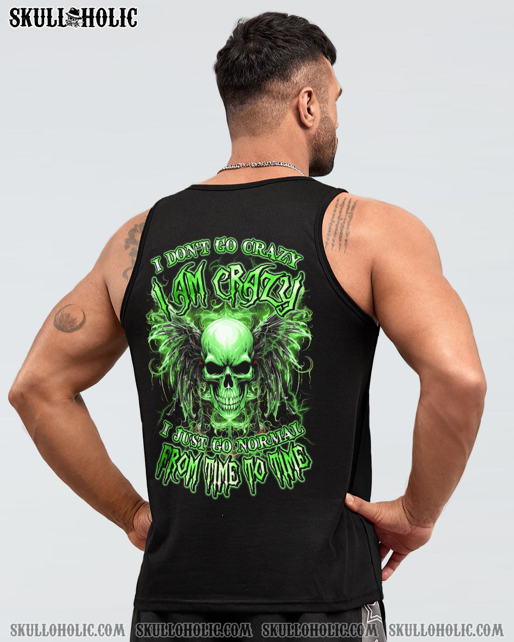 I AM CRAZY SKULL ALL OVER PRINT - TYTM2209233