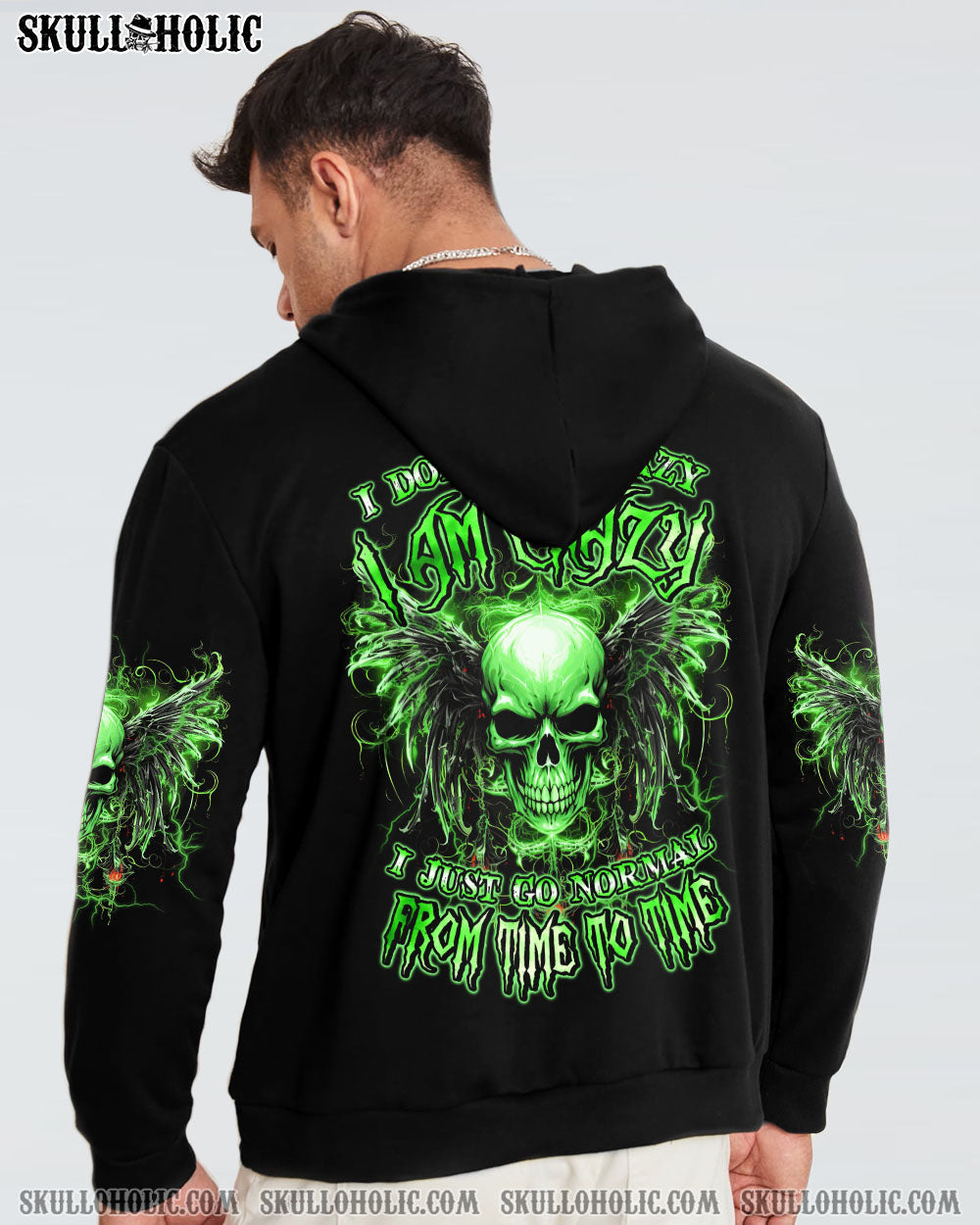I AM CRAZY SKULL ALL OVER PRINT - TYTM2209233