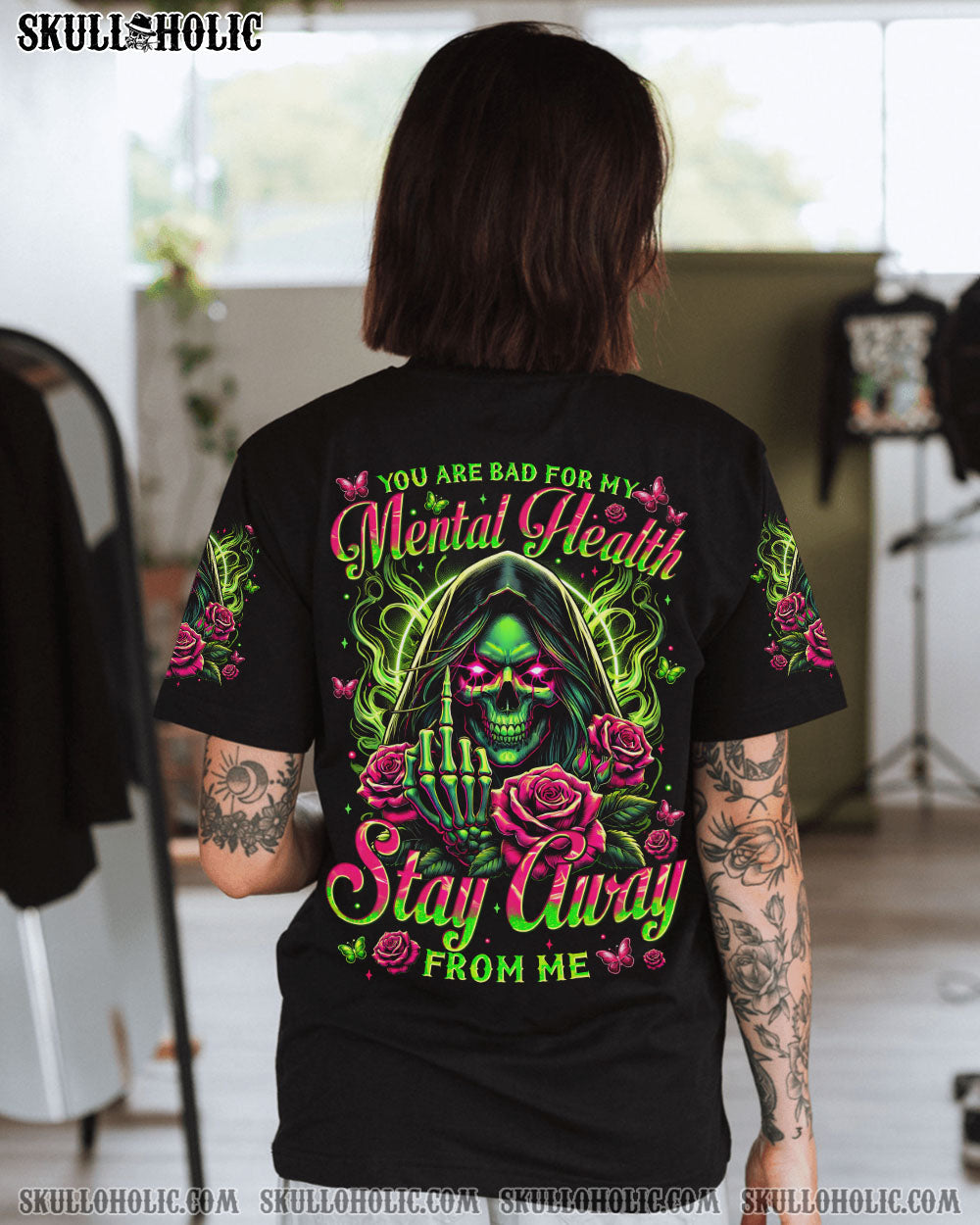 YOU ARE BAD FOR MY MENTAL HEALTH ALL OVER PRINT - TYTM2603251