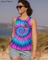 SHE IS SUNSHINE MIXED WITH A LITTLE HURRICANE TIE DYE ALL OVER PRINT - TYTM3103253