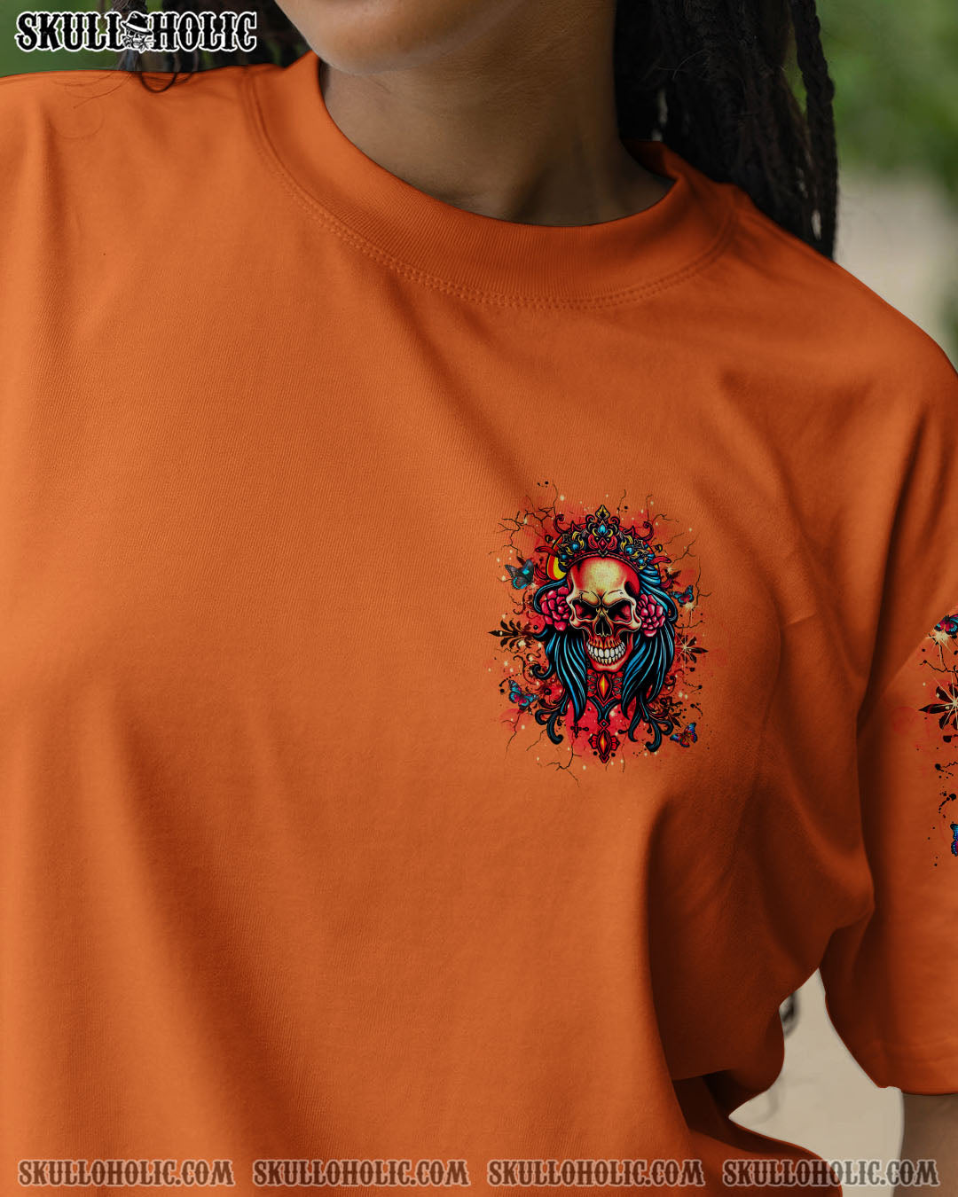I'M THE F QUEEN SKULL ALL OVER PRINT - YHDU0204253