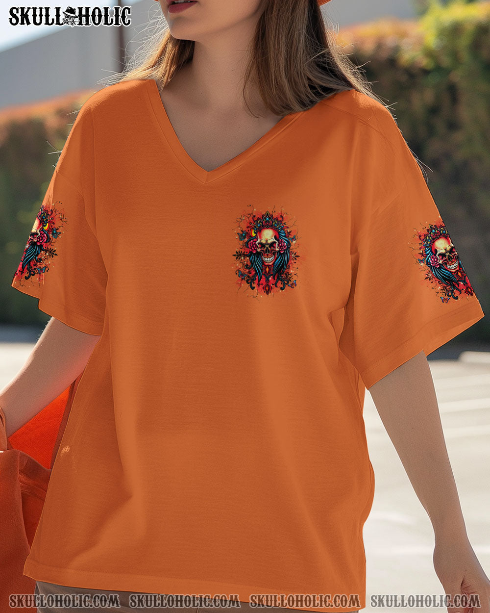 I'M THE F QUEEN SKULL ALL OVER PRINT - YHDU0204253