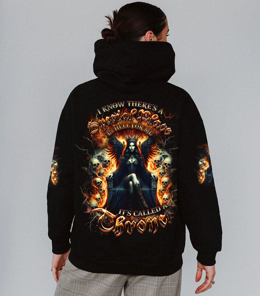 THRONE SKULL QUEEN ALL OVER PRINT - YHDU0503251