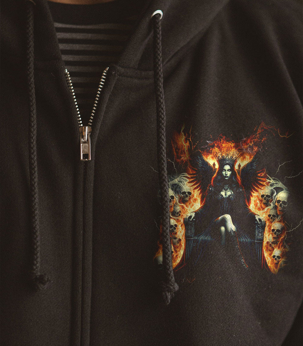 THRONE SKULL QUEEN ALL OVER PRINT - YHDU0503251