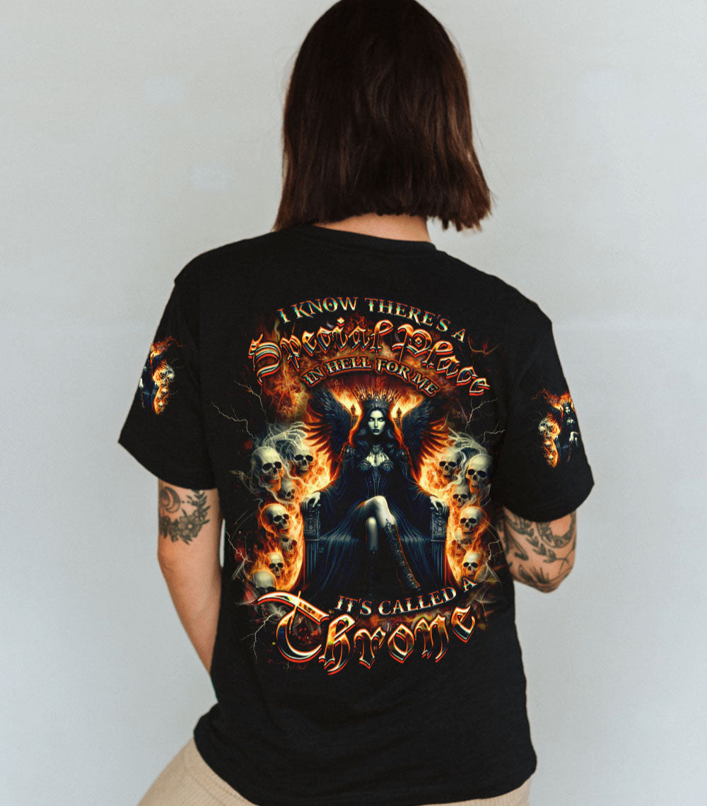 THRONE SKULL QUEEN ALL OVER PRINT - YHDU0503251