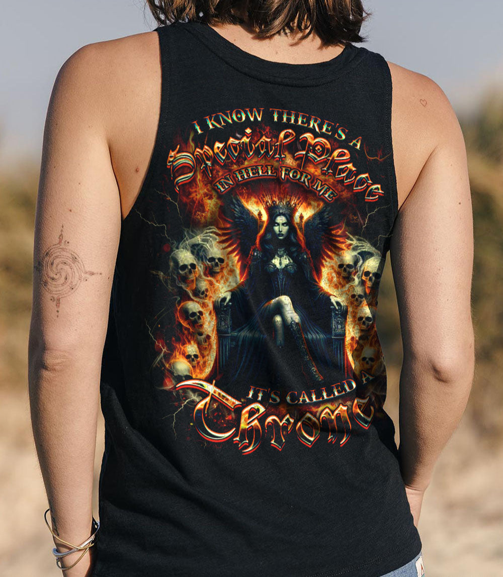 THRONE SKULL QUEEN ALL OVER PRINT - YHDU0503251