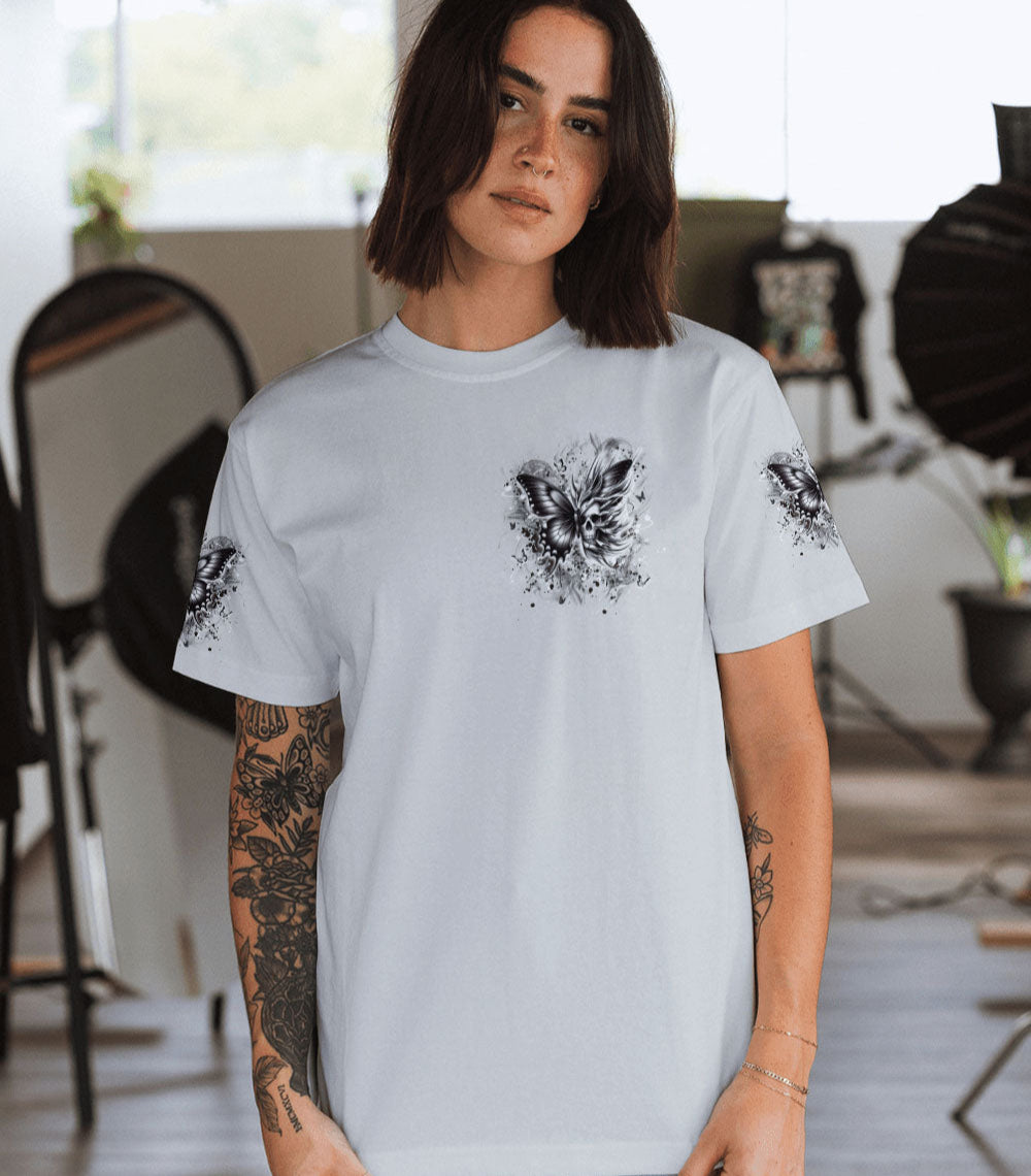 KARMA FAIRY SKULL SKULL BUTTERFLY ALL OVER PRINT - YHDU0603251