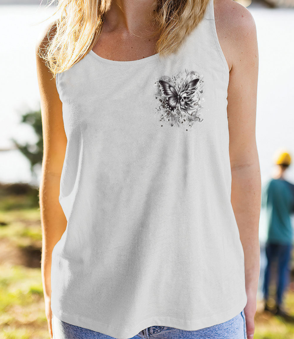 KARMA FAIRY SKULL SKULL BUTTERFLY ALL OVER PRINT - YHDU0603251