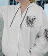 KARMA FAIRY SKULL SKULL BUTTERFLY ALL OVER PRINT - YHDU0603251