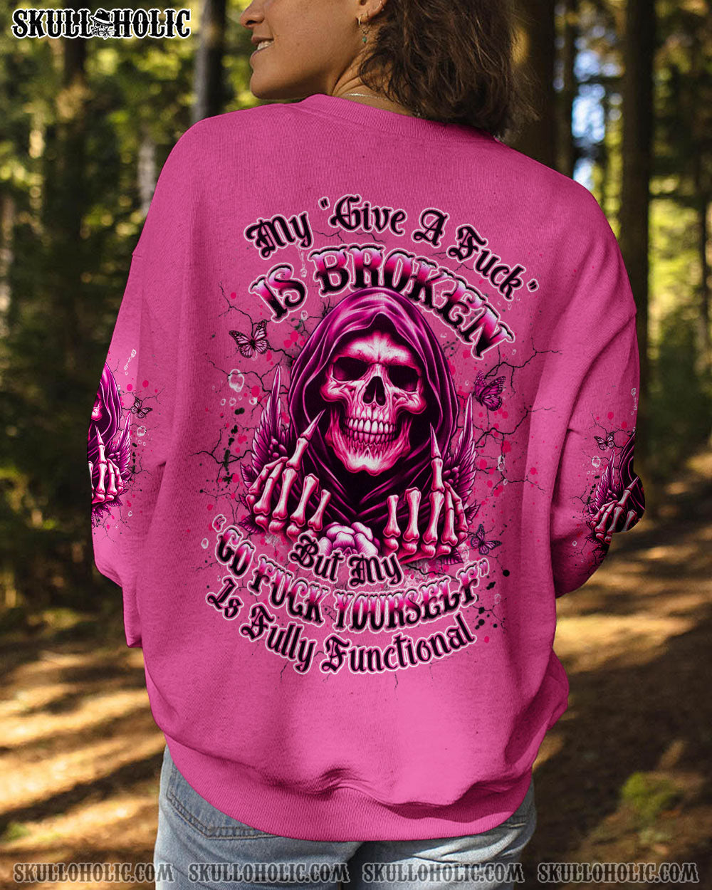 MY GIVE A F IS BROKEN ALL OVER PRINT - YHDU0605254