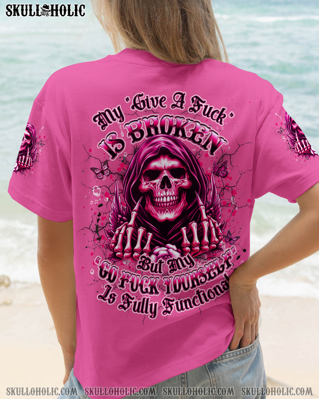 MY GIVE A F IS BROKEN ALL OVER PRINT - YHDU0605254