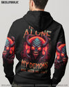 I'M NEVER ALONE SKULL ALL OVER PRINT - YHDU0606234