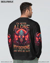 I'M NEVER ALONE SKULL ALL OVER PRINT - YHDU0606234