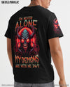 I'M NEVER ALONE SKULL ALL OVER PRINT - YHDU0606234