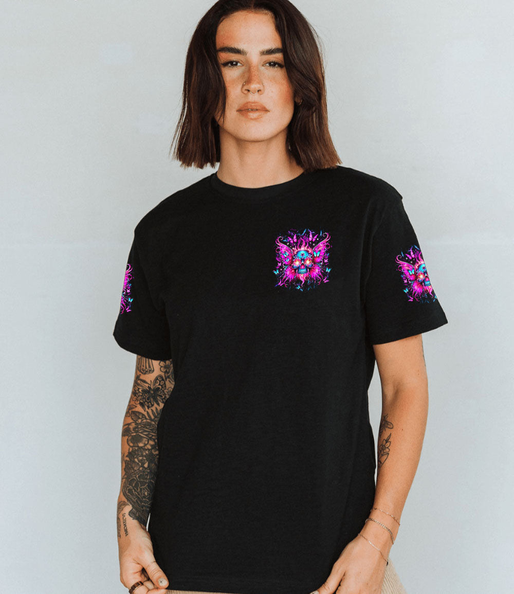 KARMA FAIRY SKULL SKULL WINGS ALL OVER PRINT - YHDU0703253