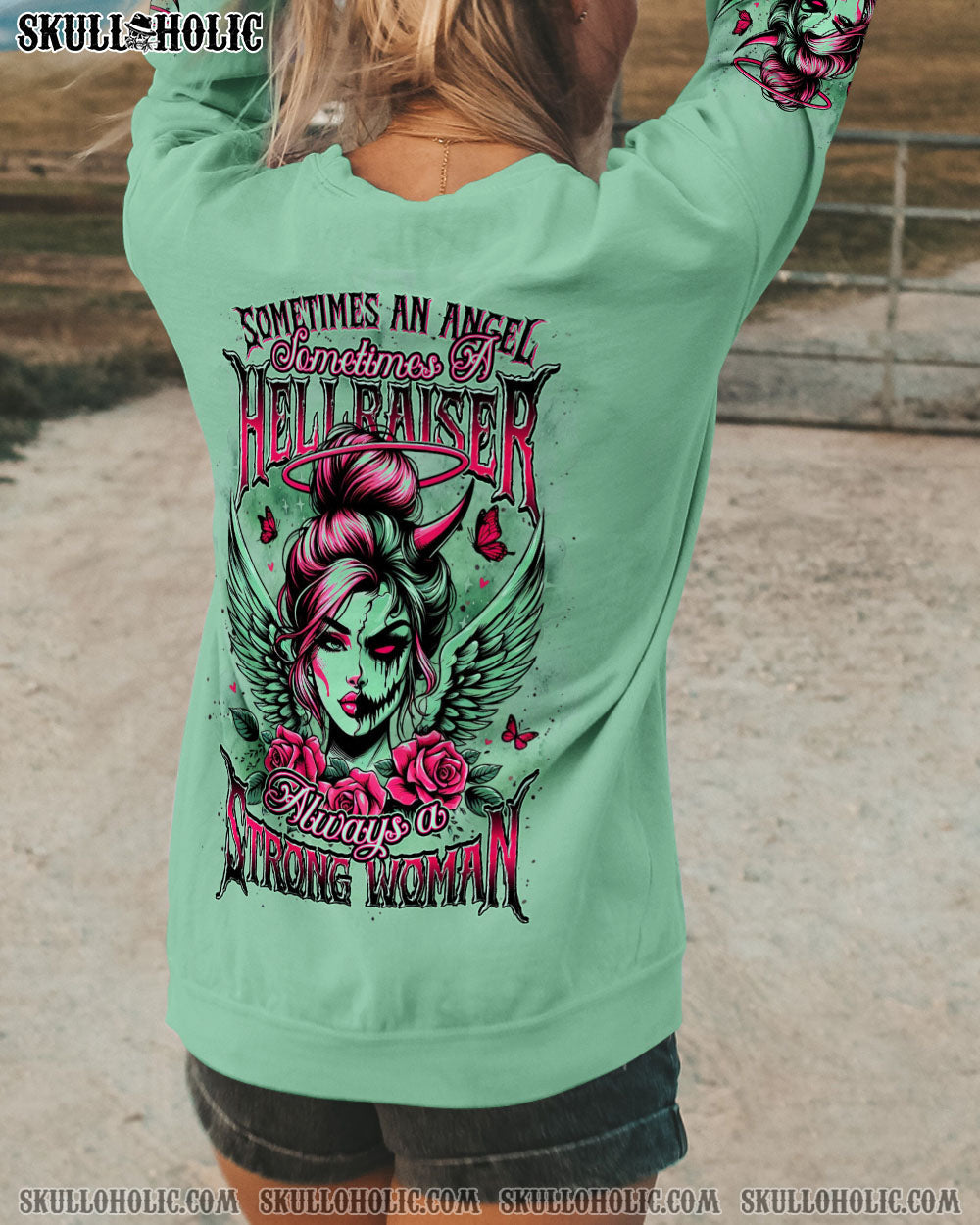 ALWAYS A STRONG WOMAN ALL OVER PRINT - YHDU0705254